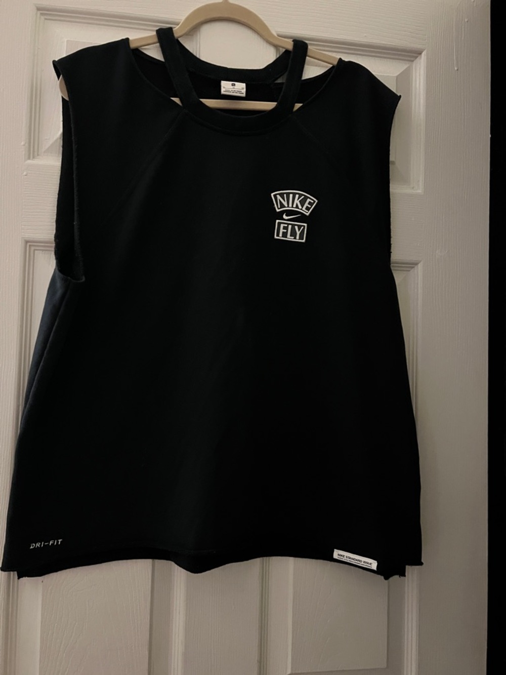 Nike Black Sleeveless Dri-FIT Workout Tank
